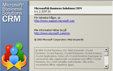 Microsoft Dynamics CRM 1.2