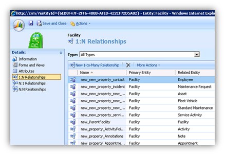 MSCRM Relationships